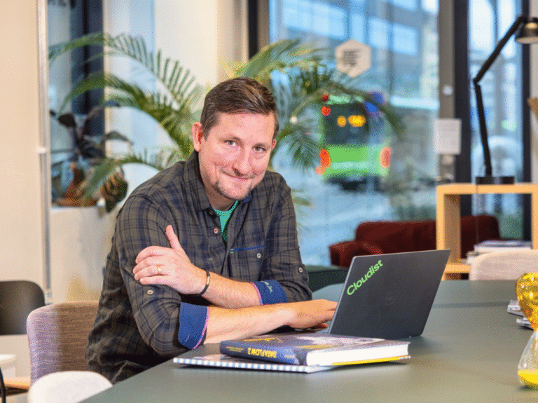 Porträtt av Michael Holm, Business Development Manager på Cloudist